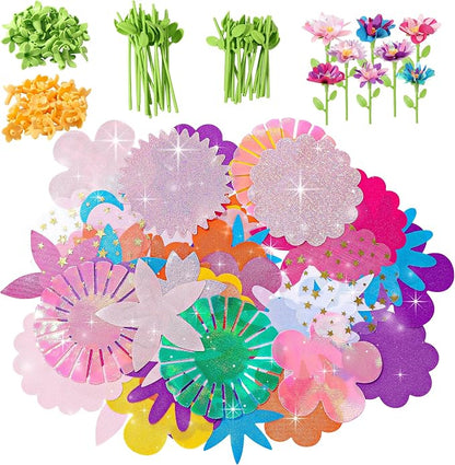 Plesechde DIY Fabric Flower Bouquets Toys Accessories, Arts and Crafts Toy by PlesechdeWatchBands