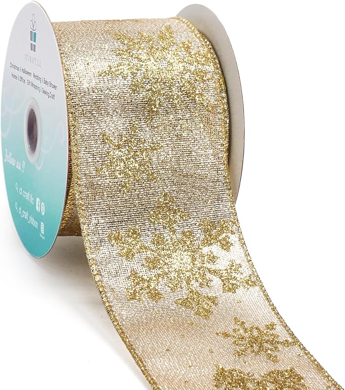 CT CRAFT LLC Champagne Gold Metallic Fabric by CTCRAFTLLC