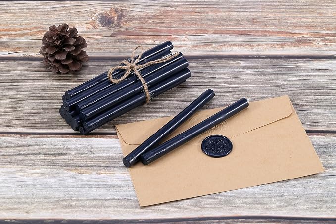 Yoption 15 Pcs Navy Blue Glue Gun Sealing Wax Sticks - Image 6