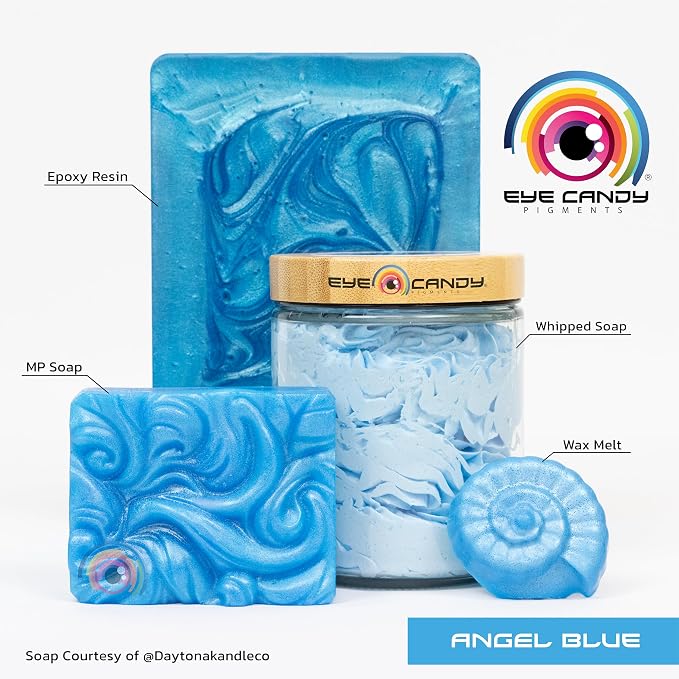 Eye Candy Pigments Premium Blue Mica Powder - Image 2