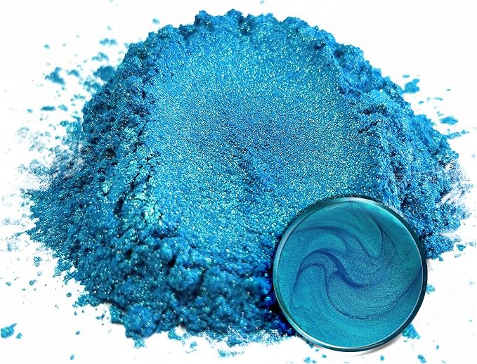 Eye Candy Pigments Premium Blue Mica Powder - Image 7