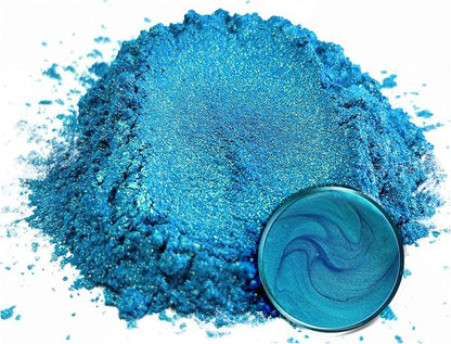 Eye Candy Pigments Premium Blue Mica Powder - Image 7