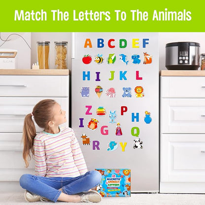 Large Magnetic Letters and Animals, Educational Learning Tool - Image 4