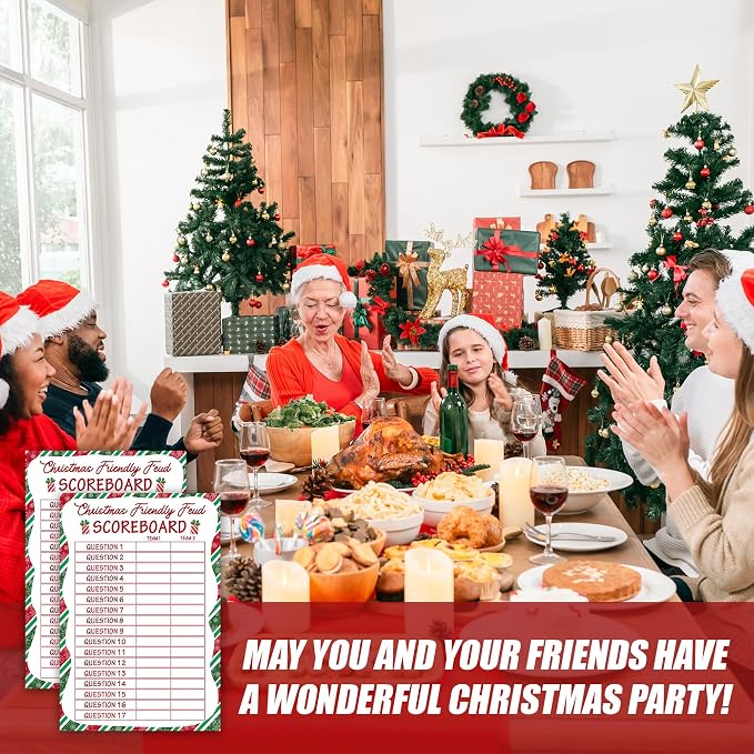 Christmas Friendly Feud Game, Funny Christmas Party Games, Friendly Feud Trivia - Image 4