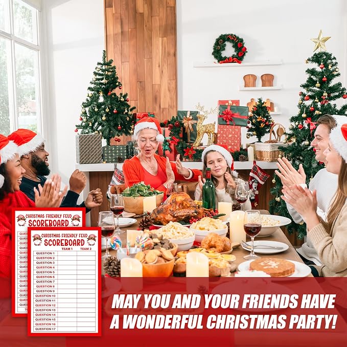 Christmas Friendly Feud Game, Funny Christmas Party Games, Friendly Feud Trivia - Image 4