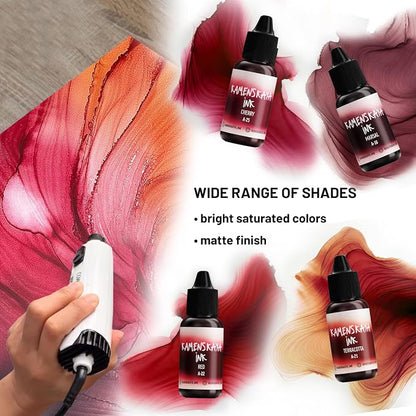 Alcohol Ink Set #9: Matched Color Combination of Alcohol Inks - Image 3