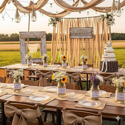 Natural Jute Burlap Ribbon - Image 5