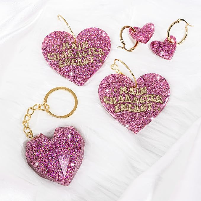 Hemway Polyurethane & Epoxy Resin Glitter 100g / 3.5oz Metallic Crystal Flake - Image 5
