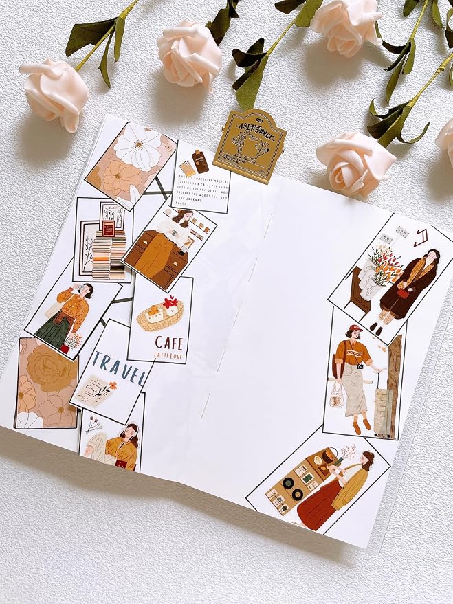 WT Pre-Cut Planner's Day 2 Washi Tape, Single Roll, Original Designs, - Image 6