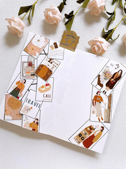 WT Pre-Cut Planner's Day 2 Washi Tape, Single Roll, Original Designs, - Image 6
