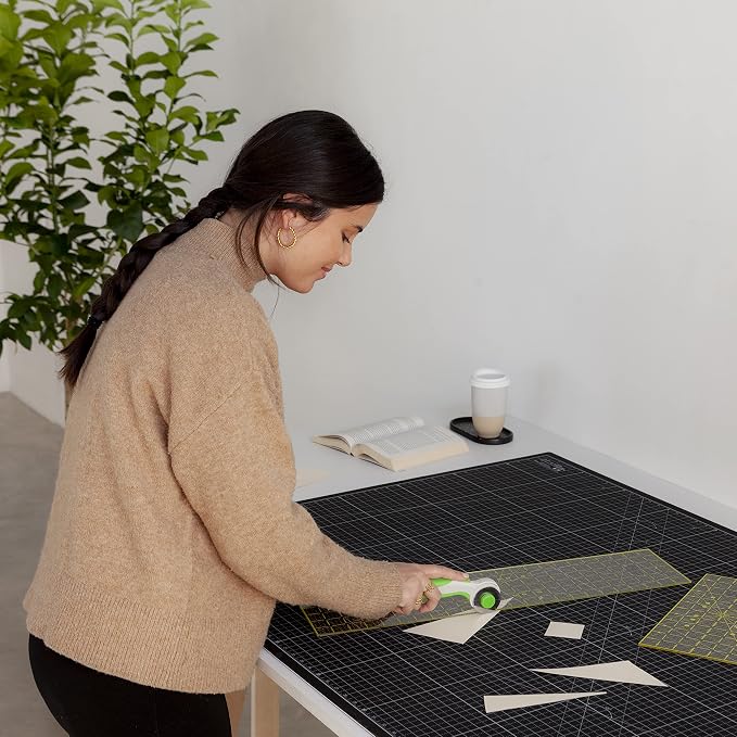 Elan Cutting Mat A0 Black & Taupe, Extra Large Self Healing Cutting Mat 36 x 48 - Image 7