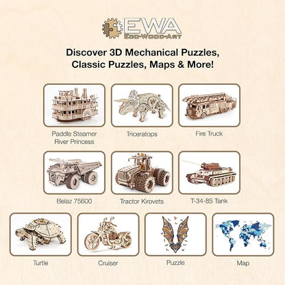 Mastodon S Wooden Puzzle for Adults - Image 8