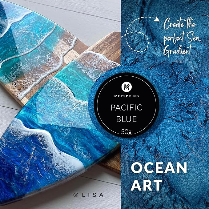 MEYSPRING Pacific Blue Epoxy Resin Color Pigment - Image 6