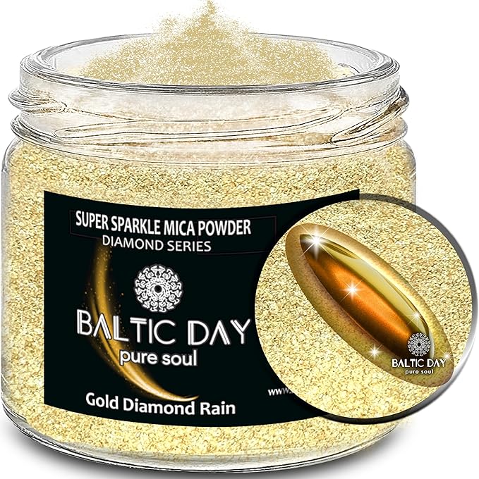 BALTIC DAY - Diamond Dust for Crafts - Sparkle Glitter Mica Powder - Resin by BALTICDAYpuresoul