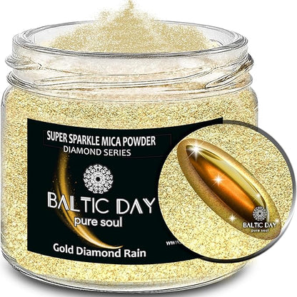 BALTIC DAY - Diamond Dust for Crafts - Sparkle Glitter Mica Powder - Resin by BALTICDAYpuresoul