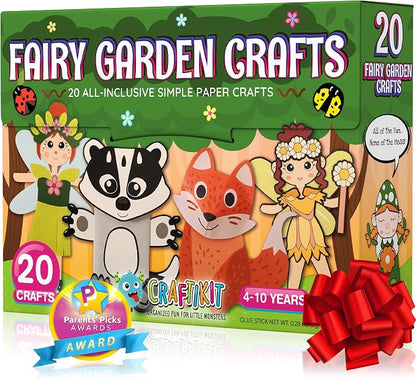 Craftikit® 20 Award-Winning Fairy Garden Crafts by CraftiKit