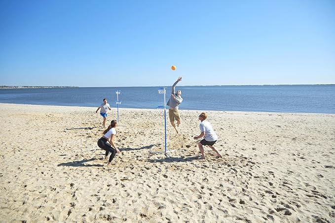 7 FT - World’s First Sports Game to Mash Volleyball & Basketball - Setup in - Image 3