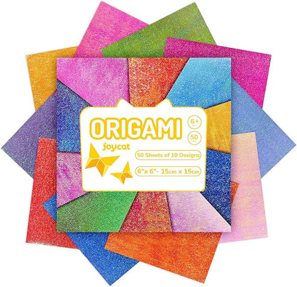Textured Origami Paper 6x6 Inches by JOYCAT