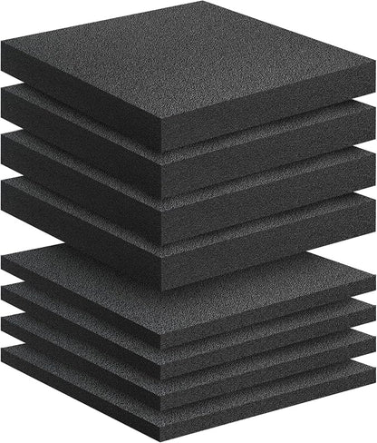 8 Pcs Polyethylene Foam Pads for Packing Foam Sheets 2 Size Cuttable High by Joewuzun