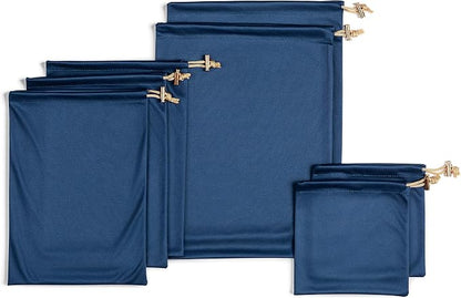 Valante Set of Adult Game Toys Microfiber Drawstring Storage Bags by Valante