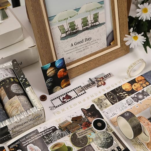 Vintage Washi Tape Set - Image 3