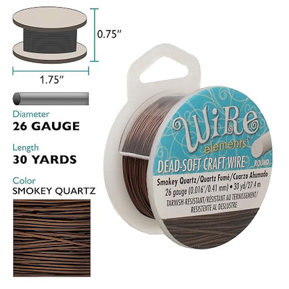 The Beadsmith Wire Elements Craft Wire – Tarnish Resistant, Soft Temper - Image 2
