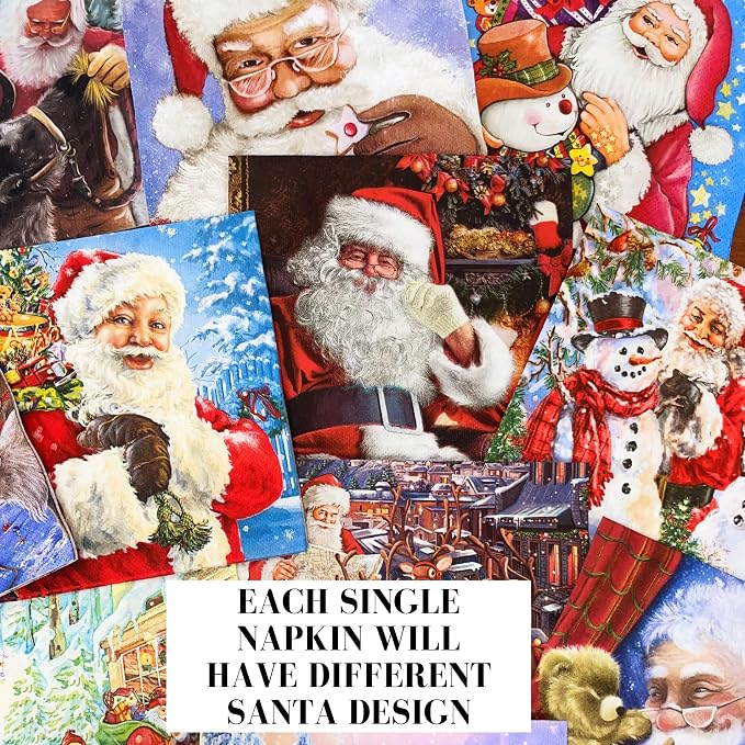 Mystery Pack Decoupage Paper Napkins, 20-ct Assorted Surprise Napkins, - Image 3