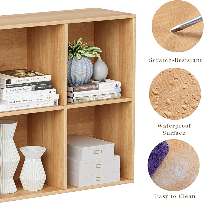 Wooden Cube Storage Organizer - Image 5