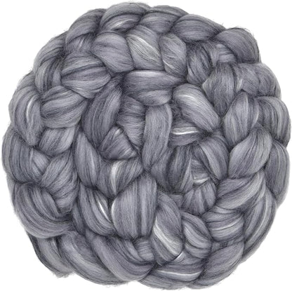 Merino Silk Luxe Tonal Designer Blend. Superfine Merino, Mulberry Silk by LivingDreamsYarn