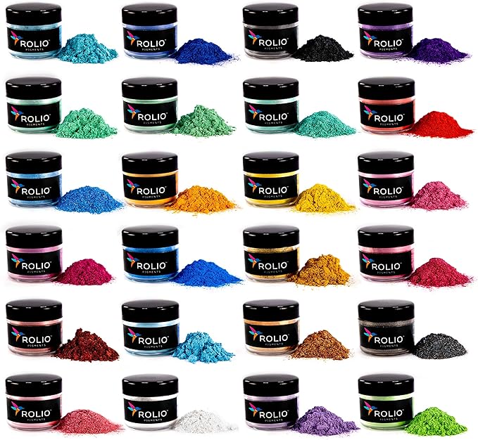 Rolio Premium Mica Powder Pearlescent Color Pigment by RolioPigments