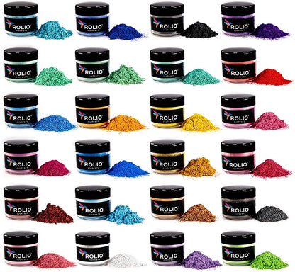 Rolio Premium Mica Powder Pearlescent Color Pigment by RolioPigments