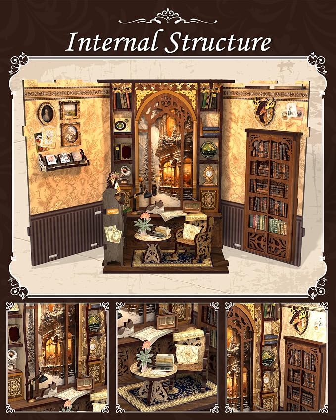 CUTEBEE Book Nook Kit - Image 6