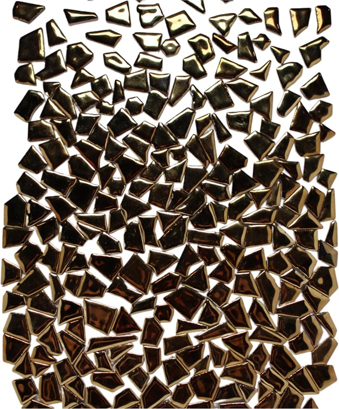 Ceramic Mosaic Tiles for Crafts & Art Projects 200 Grams Vibrant Colors Pieces - Image 2