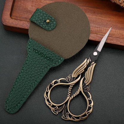 Sharp Detail Scissors with Case Embroidery Crafting Sewing Scissor - Image 2