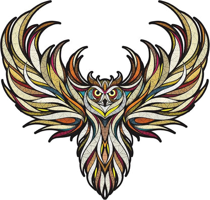 EWA Home Décor – Owl Small 70 Pieces – Wooden Jigsaw Puzzle - Image 3