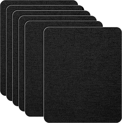 Azobur Coarse Linen Repair Patches, 6 Piece Self-Adhesive Linen Fabric Patches by Azobur