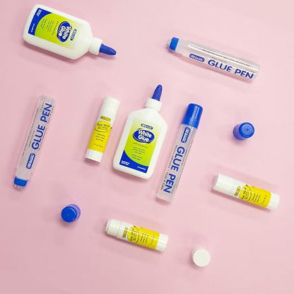 BAZIC White Glue 4oz., Glue Stick 0.7oz., Washable Liquid Glue Pen, - Image 2