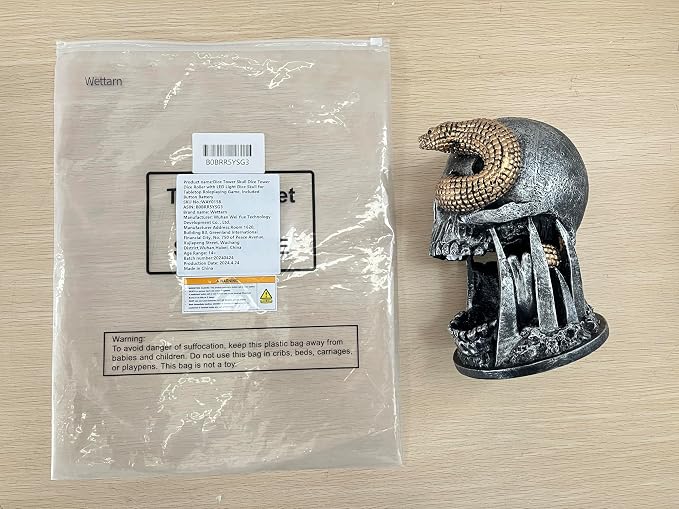 Dice Tower Skull Dice Tower Dice Roller - Image 3