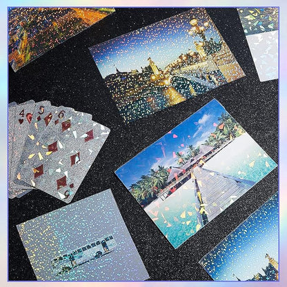 36 Sheets Holographic Sticker Paper Clear A4 Vinyl Sticker Paper Self Adhesive - Image 5