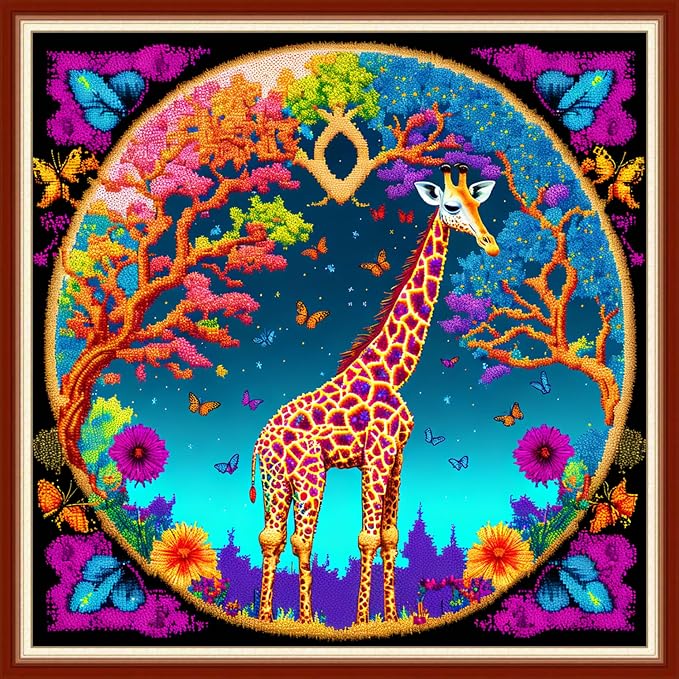 Dimensean Stamped Cross Stitch Kits Full Range of Embroidery Patterns Starter by DimenseanCrossStitchKits