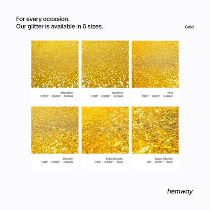Hemway Polyurethane & Epoxy Glitter Metallic Crystal Flake Additive - Image 3