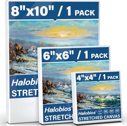 Stretched Canvases for Painting by Halobios