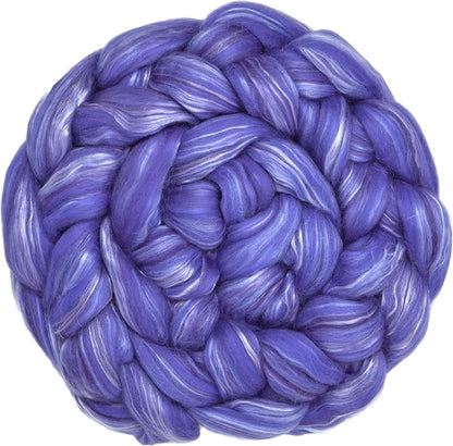 Merino Silk Luxe Tonal Designer Blend. Superfine Merino, Mulberry Silk by LivingDreamsYarn