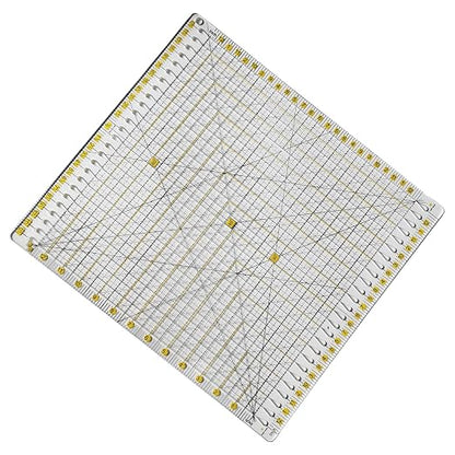 HONEYSEW Quilting Template Ruler Slotted Rulers Sewing Quilt Strip Rulers Guides - Image 3