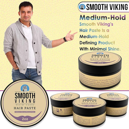 Smooth Viking Hair Paste for Men - Image 4
