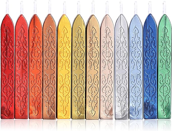 Yoption 12 Pcs Sealing Wax Sticks by Yoption