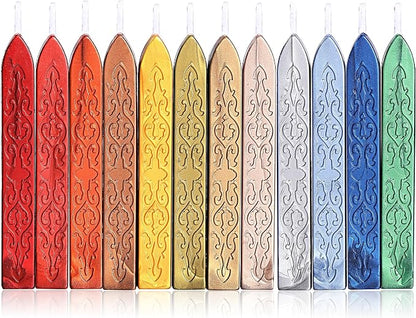 Yoption 12 Pcs Sealing Wax Sticks by Yoption