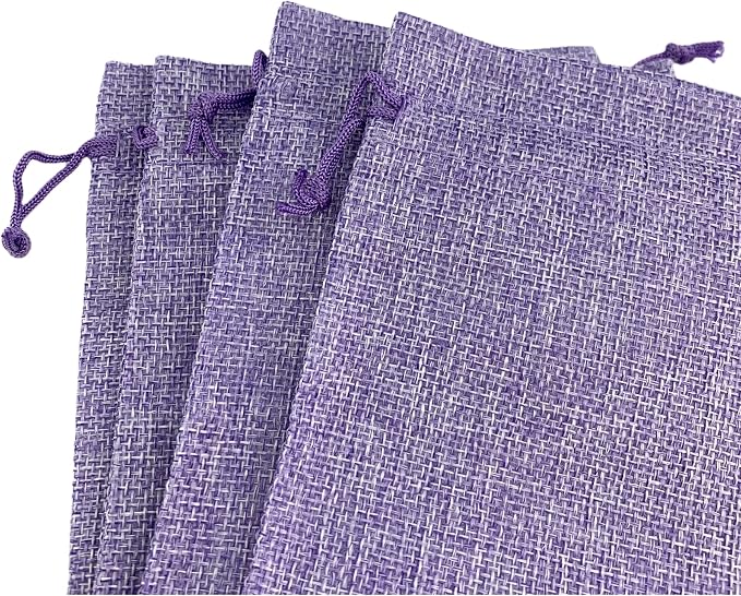 Palmhomee Pack of 25 Burlap Gift Bags - Image 4