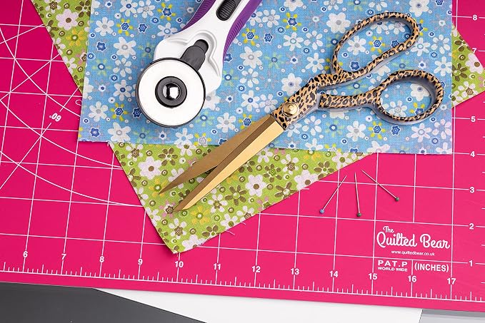 The Quilted Bear Rotating Cutting Mat 12" x 12" - Image 8
