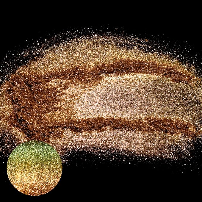 Matio Chameleon Mica Powder, 1.06oz/ 30g Sunshine Beach Chrome Powder, - Image 2